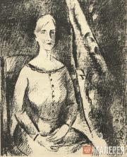 Шевченко Александр. Рисунок из журнала «Маковец» (1922, №1)
