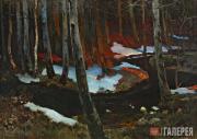 Ruszczyc Ferdynand. Forest Brook. 1900