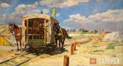 Kotov Pyotr. Dressing Station. 1915