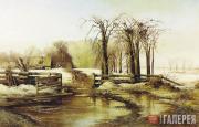 Savrasov Alexei. A Day in the Spring. 1873 Savrasov Alexei. A Day in the Spring. 1873