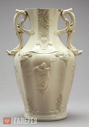 Vase with Heraldic Badge of the Prince of Wales