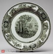 Plate with “Acropolis” Pattern