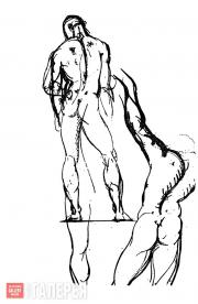 Benjamin Robert Haydon. Wilson, the Negro model. September 1810