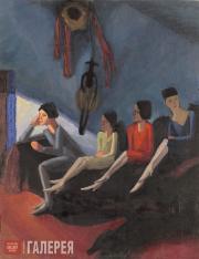 Münter Gabriele. Women Listeners. About 1925-1930