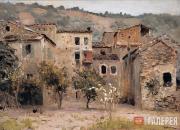 Levitan Isaaс. Near Bordighera. North Italy. 1890 