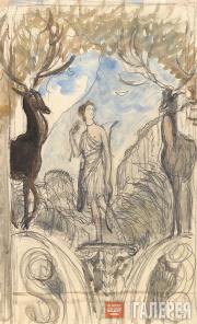 Serov Valentin. Diana and Actaeon. 1911 