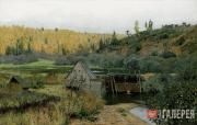 Levitan Isaaс. Autumn. A Mill. Plyos. 1888