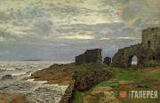 Levitan Isaaс. Remains of the Past. Twilight. Finland. 1897