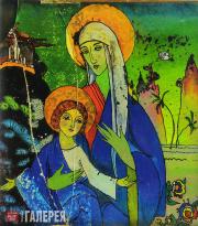 Kandinsky Wassily. Madonna with Child. 1917