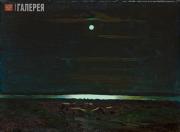 Kuindzhi Arkhip. Night on the Dnieper. 1890s
