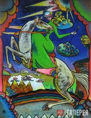 Kandinsky Wassily. Amazon in the Mountains. 1918