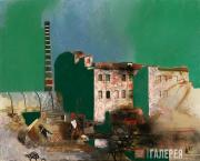 Lubennikov Ivan. Landscape. Remembering the Revolution. 1987 
