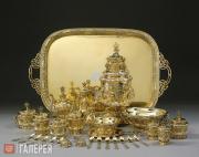 Grand Duke Constantin Nicholaevich: A Highly Important and Rare Russian Gilded S
