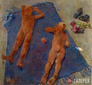 Deineka Alexander. Boys at Rest. 1933