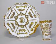 Drinking cup and dish