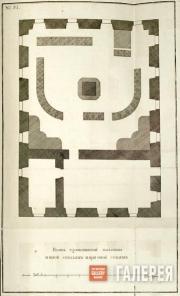 Martin NEKHOROSHEVSKY. No 31. The Outline of the Faceted Chamber with the plan o