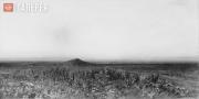 Kuindzhi Arkhip. “A Burial Mound in the Steppe. Sunset” (1875, present where­abo