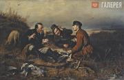 Перов Василий. Охотники на привале. 1871 