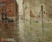 Thaulow Fritz. A Corner of Venice. 1st half of the 1890s