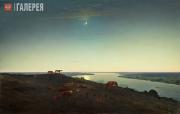 Kuindzhi Arkhip. Night Pasturing of Horses. 1905-1908