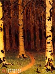 Kuindzhi Arkhip. A Birch Grove. 1880s