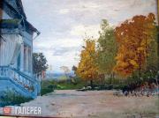 Levitan Isaaс. Babkino. The Kiselevs’ House. 1885