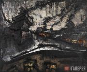 Rabin Oscar. Three Roofs. 1963