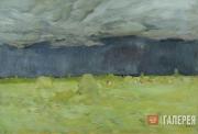 Levitan Isaaс. Hay-making. 1900
