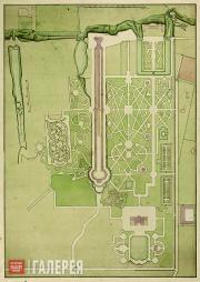 Pierre-Antoine de Saint-Hilaire.  Axonometric plan of the Empress’s Private Dach