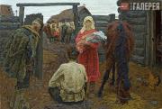 Tkachev Alexei and Sergei. To the Collective Farm. 1970 