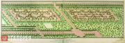 Pierre-Antoine de Saint-Hilaire. Axonometric plan of 18 Chinese Summer Pavilions