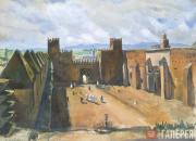 Serebryakova Zinaida. Fez. Bab Dekaken Square. 1932 Serebryakova Zinaida. Fez. Bab Dekaken Square. 1932