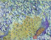 Larionov Mikhail. Peacock. 1907 Larionov Mikhail. Peacock. 1907