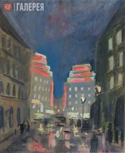 Falk Robert. Night in Paris. 1930s