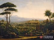 Matveyev Fyodor. A View in the Environs of Tivoli. 1819