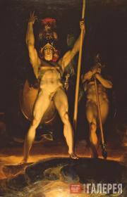 Sir Thomas Lawrence. Satan Summoning His Legions. 1796-1797