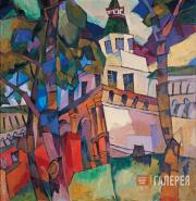 Lentulov Aristarkh. The Grates from the Tower. New Jerusalem. 1917