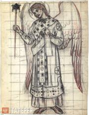 Нестеров Михаил Васильевич. Ангел. Начало 1900-х. 