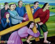 Nazarenko Tatiana. Carrying the Cross. 2016