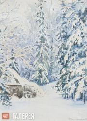 Polenova Yelena. Winter. 1888