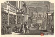Interior of the Ceramic Court, the Crystal Palace, Sydenham. 1856