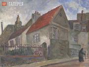 Falk Robert. House in Longjumeau, where Vladimir Lenin stayed in 1911. 1937