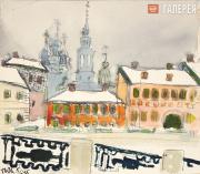 Mavrina Tatyana. Kadashi. 1945