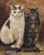 Lang Yevgenia. Cats. 1940s