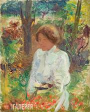 Kouznetzoff Constantin. In the Garden. c. 1902-1905