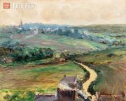 Kouznetzoff Constantin. The Road to Ville-Pichard. c. 1916