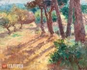 Kouznetzoff Constantin. Pines and Apple Trees in Kerfany-les-Pins. 1921