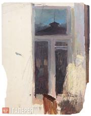 Polenova Yelena. At the Window. 1890s Polenova Yelena. At the Window. 1890s