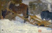 Korzhev Gely. A horse in winter. 1942