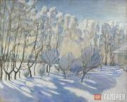 Maria Favorskaya (Derviz).  A Winter Day. White Frost. 1911